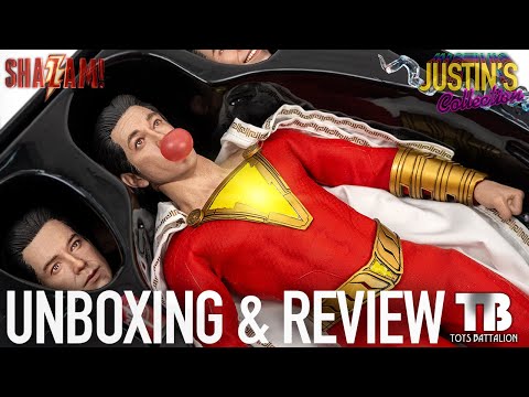 H6 超レア SHAZAM X 90s Rare Works Shazam 1/6 Scale Figure Toys Battalion Unboxing & Review