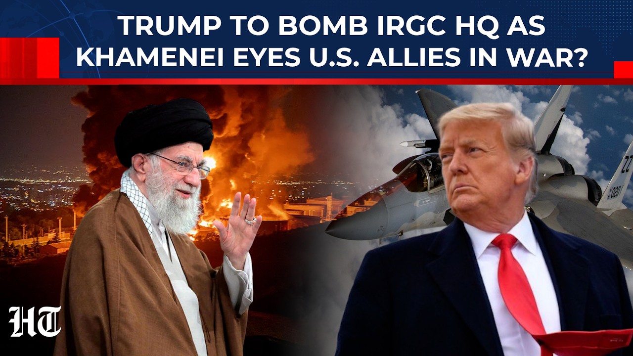 Trump To Bomb IRGC Headquarters As Khamenei Plots Revenge Strikes On US' Mid-East Allies During War?
