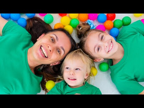 Детская Песня про Цвета - Цветной мир | Развивающие песни для детей от Sunny Kids Songs