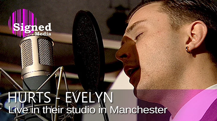 Hurts perform Evelyn as live in their studio in Manchester