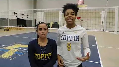 Coppin State Volleyball 2017: Coppin State 3, Norf...