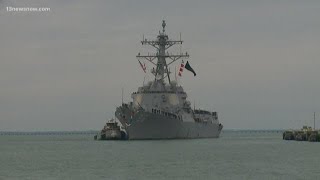 USS Mason, USS Nitze, USS Bainbridge return home to Norfolk