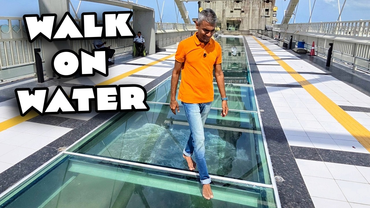 Walking on Water? India's First Glass Sea Bridge in Kanyakumari