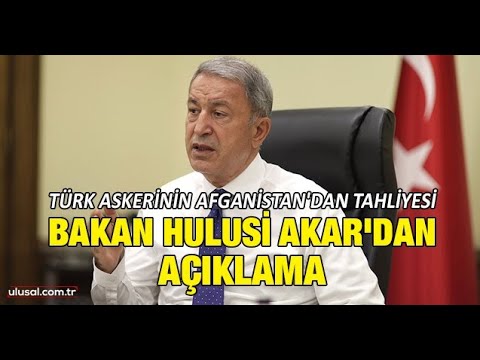 Hulusi Akar'dan Türk