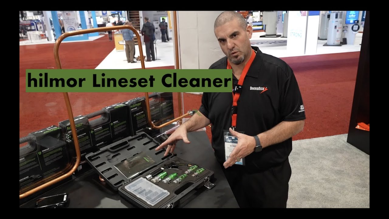 hilmor Lineset Cleaner HLC007 Demo - Kink Test. AHR Expo 2022 - YouTube