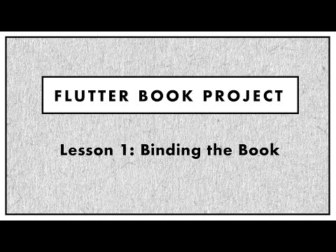 Flutter Book Project - Lesson 1