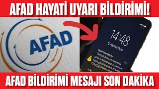 AFAD Türkiye'ye \