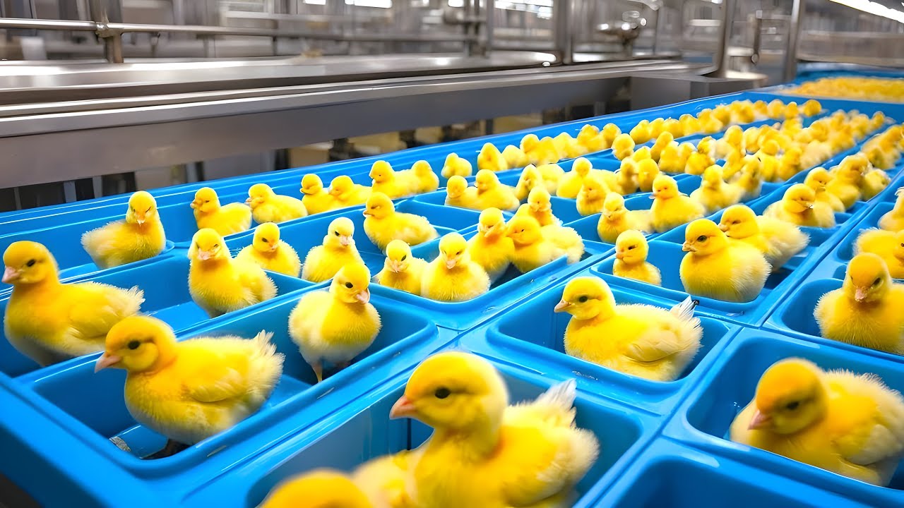 Inside the Future of Poultry Farming – From Egg to Market in Record Time