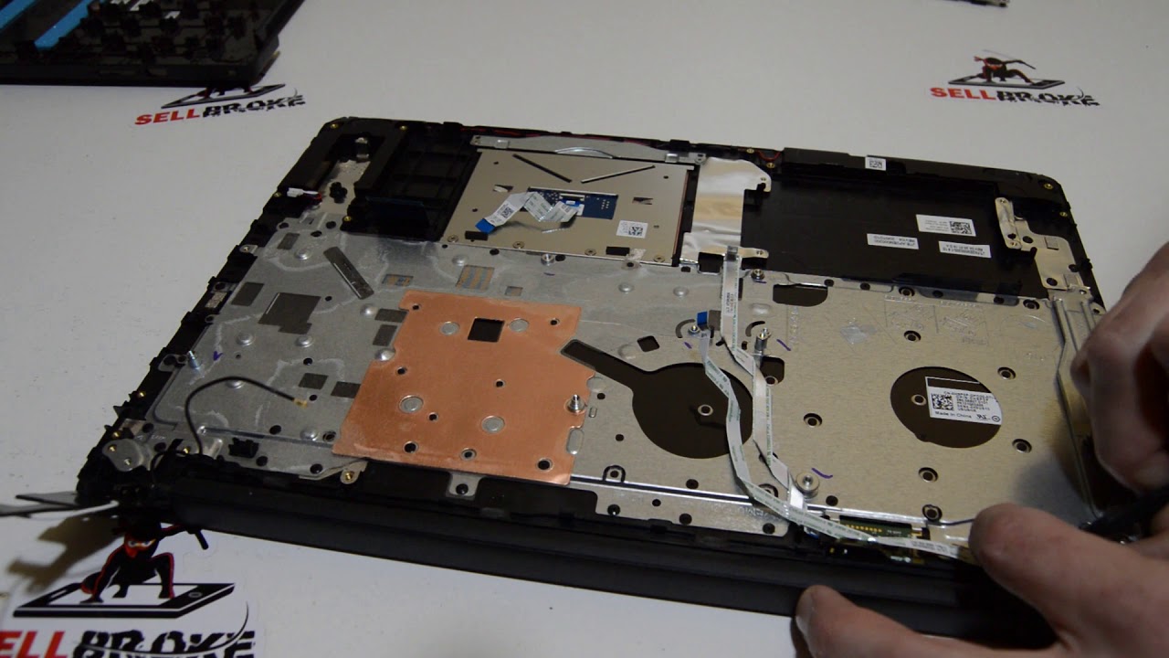 How to Disassemble a Dell Inspiron 15 3593 Laptop - YouTube