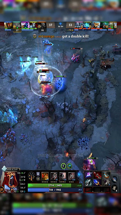 Queen of Pain Blade Mail Rampage 🔥🔥 #dota2 #shorts #rampage #dota2highlights #queenofpain