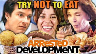 Try Not To Eat - Arrested Development (Bluth Frozen Bananas, Club Sauce, Cornballer)| People Vs Food