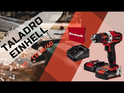 Taladro Percutor Inalambrico Einhell 13mm Kit Bateria 2,5amp