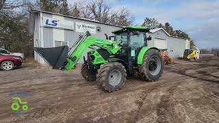 2024 Deutz Fahr 6135 RV Power Shift Tractor & Loader | 2 Minute Walk Around