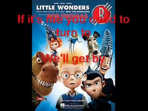 Rob Thomas Little Wonders Lyrics Youtube