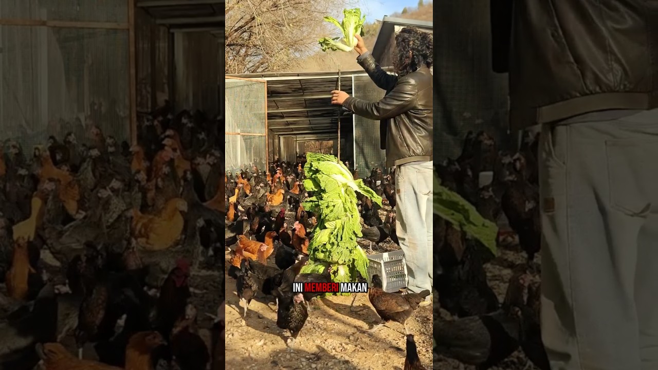 Trik Cerdas Ngasih Makan Ayam! 