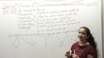 Ncert Class 6 Maths Ch-5 Understanding Elementary Shapes Ex- 5.3  Q-1,2