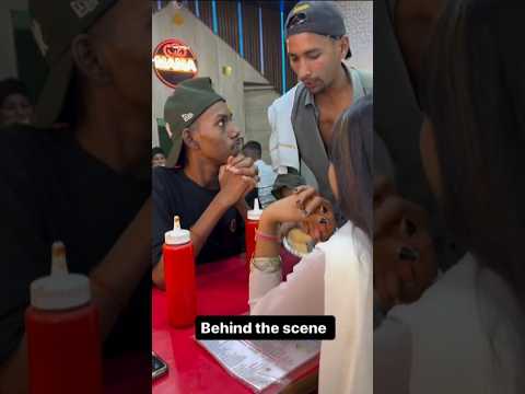 Kachra bhai behind