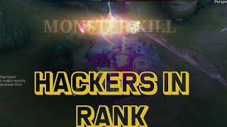 HACKERS in RANK (Please Report Them) |Mobile legends Gameplay #rank #hackerexposed #hackers screenshot 3