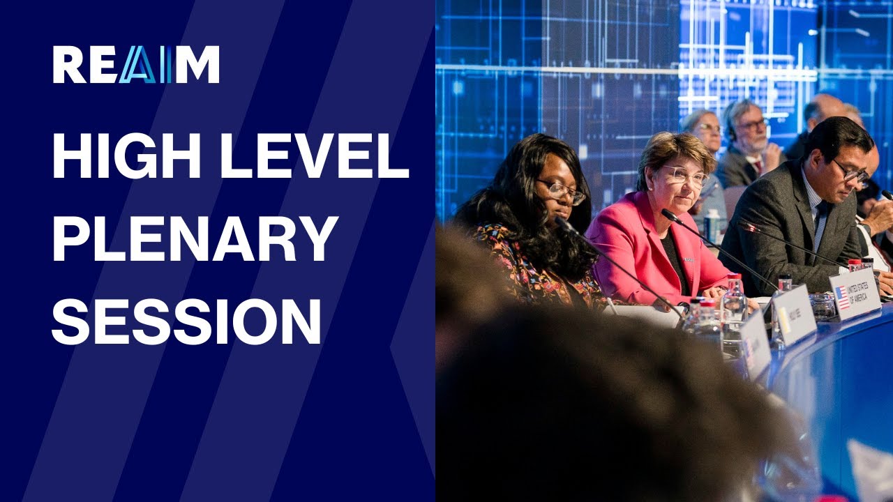 Statements of contestants: high level plenary session | REAIM 2023 ...