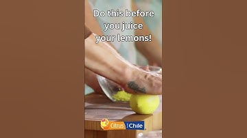 Release more juice from your lemons by applying pressure to citrus before juicing.