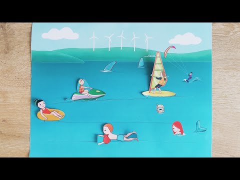 Moving Image Making- Sea Activities- Playable Paper Crafts for Kids!