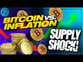 Inflation and The BITCOIN SUPPLY SHOCK That Is Coming!