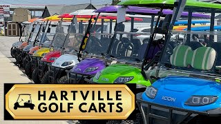 Why Everyone is Talking About the ICON EV at Hartville Golf Carts