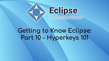Getting to Know Eclipse part 10: Hyperkeys 101