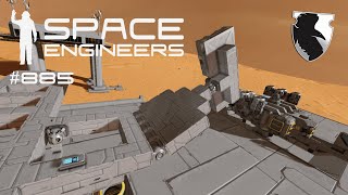 PLAYING AROUND WITH HINGES :: Space Engineers Survival :: Ep. 885