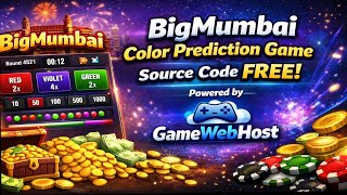 BigMumbai Color Prediction Game Source Code FREE | Powered by GameWebHost