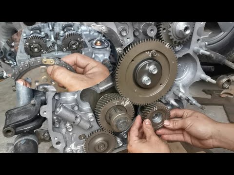 Timing chain 4JJ1 | Isuzu d'max 2010 | how to install