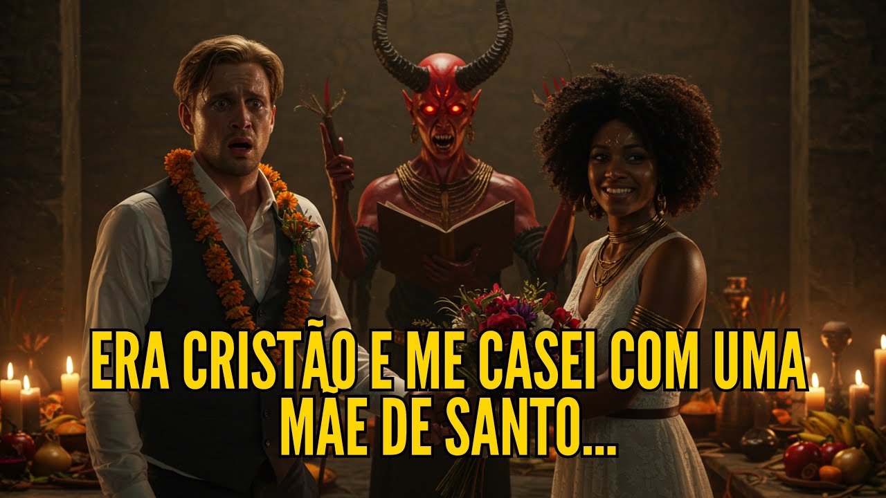 EU ERA CRISTÃO, MAS ME CASEI COM UMA MÃE DE SANTO… E O DEMÔNIO TENTOU ME MATAR