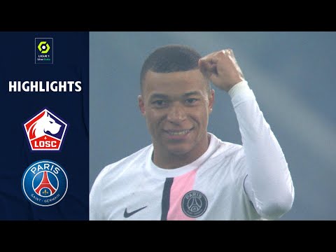 LOSC LILLE - PARIS SAINT-GERMAIN (1 - 5) - Highlights - (LOSC - PSG) / 2021-2022