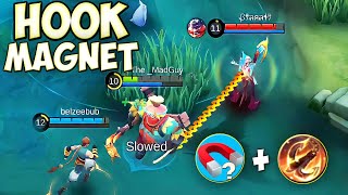 THIS is MAGNET HOOK ERA | Franco HOOK MAGNET Season 24 | Magnet Hook COMBO | Franco Auto Aim | MLBB