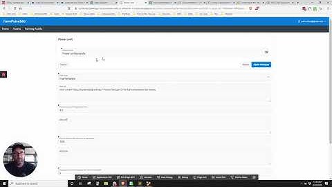 Building a dynamic form for FarmPulse360 assets