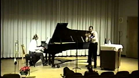 Krenek Five Pieces for Trombone and Piano
