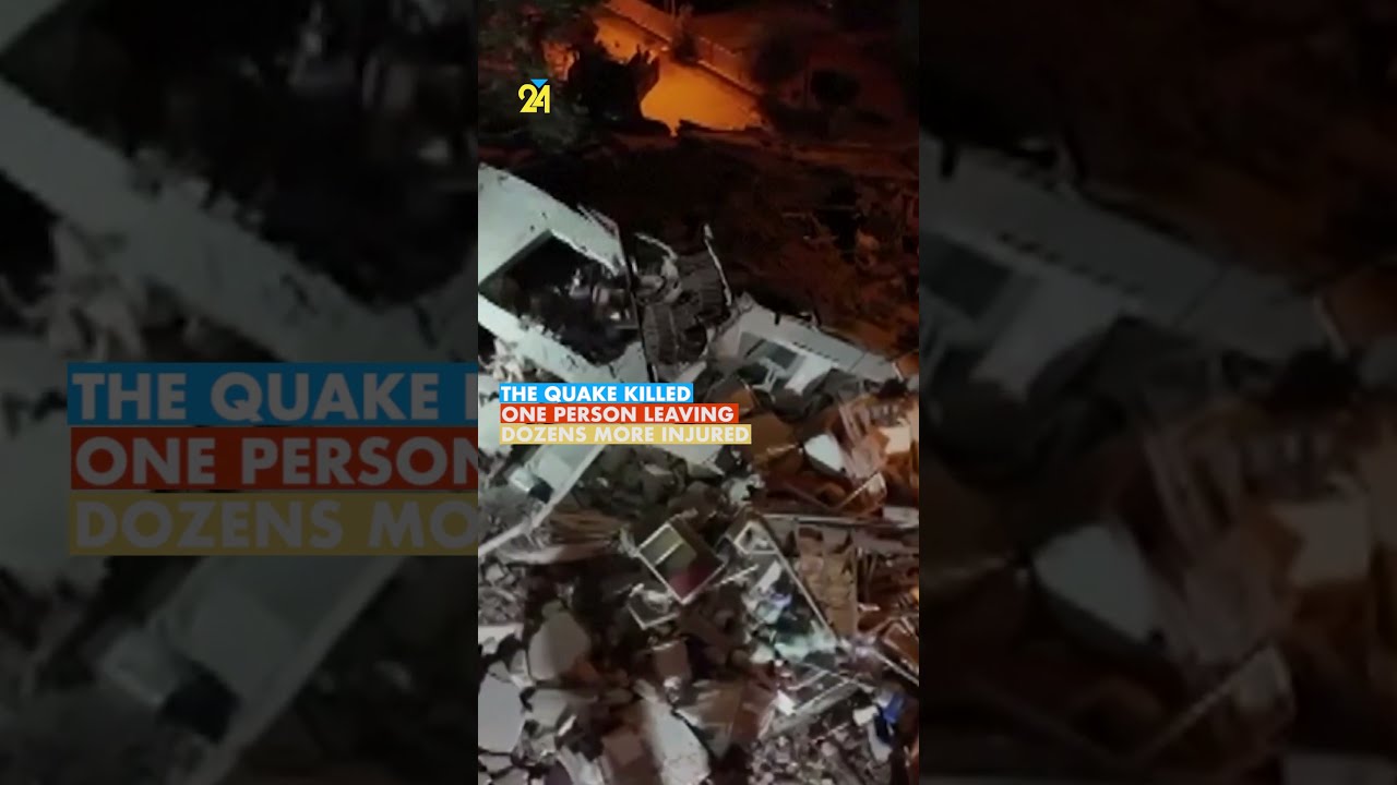 One Killed Dozens Injured As Quake Hits Western Turkey