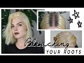 HOW TO BLEACH YOUR ROOTS | at home