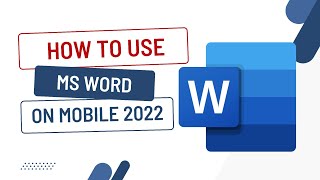 Ms word in Hindi | How to use Ms word in Mobile 2022 | Ms word for beginners on Android Mobile screenshot 4
