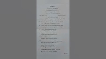 B.ED KAKATIYA UNIVERSITY 2ND  SEMESTER QUESTION PAPERS 2019_2020_2021