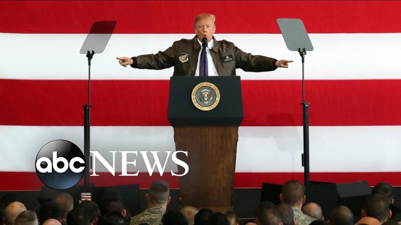 President Trump arrives in Japan - YouTube