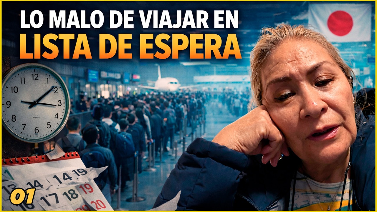 Intenté Viajar a Japón en Fila de Espera… ¿Fue un Error? 🇯🇵✈️ | Ep 01