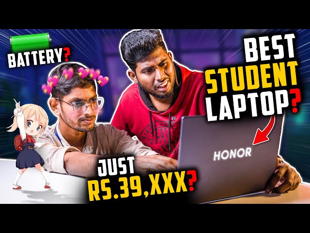 Honor MagicBook Best Student Laptop?🔥| Super Battery BACKUP? 🤯| PC Doc ❌ Ganesha Review class=