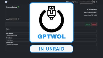 So einfach kann WakeOnLan sein! - GPTWOL auf Unraid (Docker) Tutorial | Easy Tec