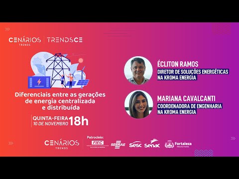 Diferenças entre as gerações de energia centralizada e distribuída | Cenários