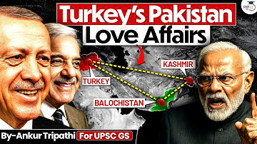 HOW TURKEY IS BACKING PAKISTAN AGAINST INDIA? | Geopolitics Simplified | UPSC | StudyIQ IAS