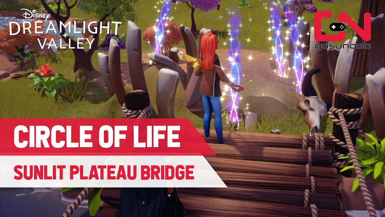 Circle of Life Guide – Sunlit Plateau Bridge – Disney Dreamlight Valley