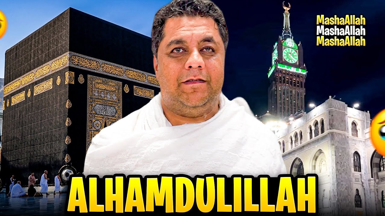 We performed Umrah ALLHUMDULILLAH 🙏🏻 #malikzaman #rajabfamily #rajabbutt #crew 