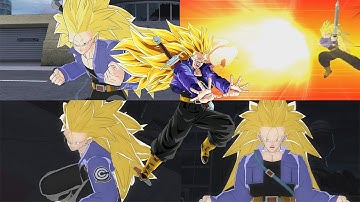 Dragon Ball Raging Blast Mods| Future Trunks Super Saiyan 3 Showcase by LBFury