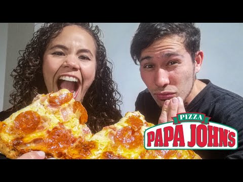 Cómo hacer PIZZA en casa? - Estilo PAPA JOHNS! ? - YouTube